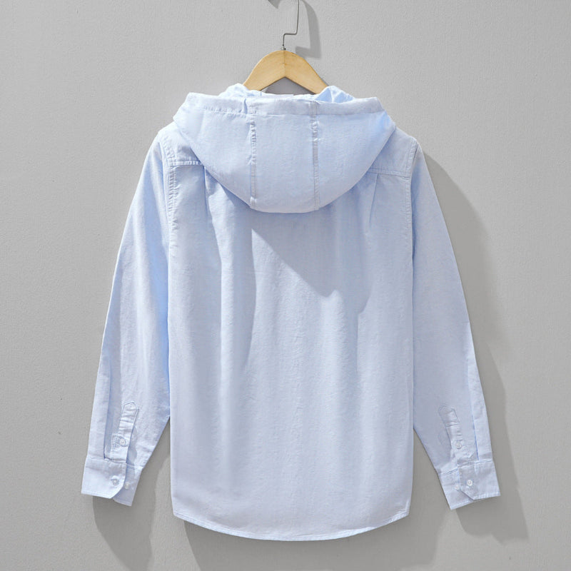 Leinen-Hoodie