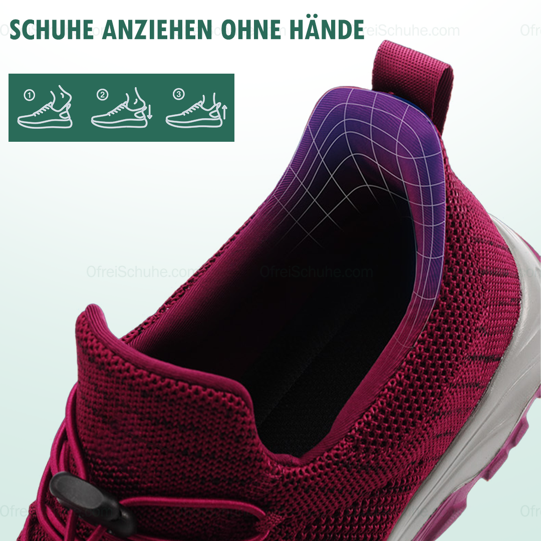 Wilhelm – Atmungsaktive Strickschuhe ohne Schnürsenkel