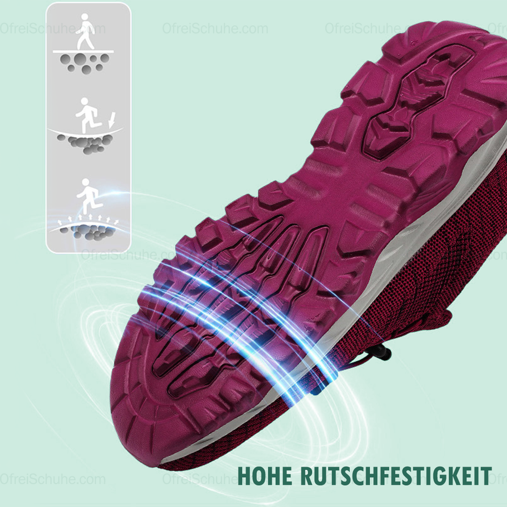 Wilhelm – Atmungsaktive Strickschuhe ohne Schnürsenkel
