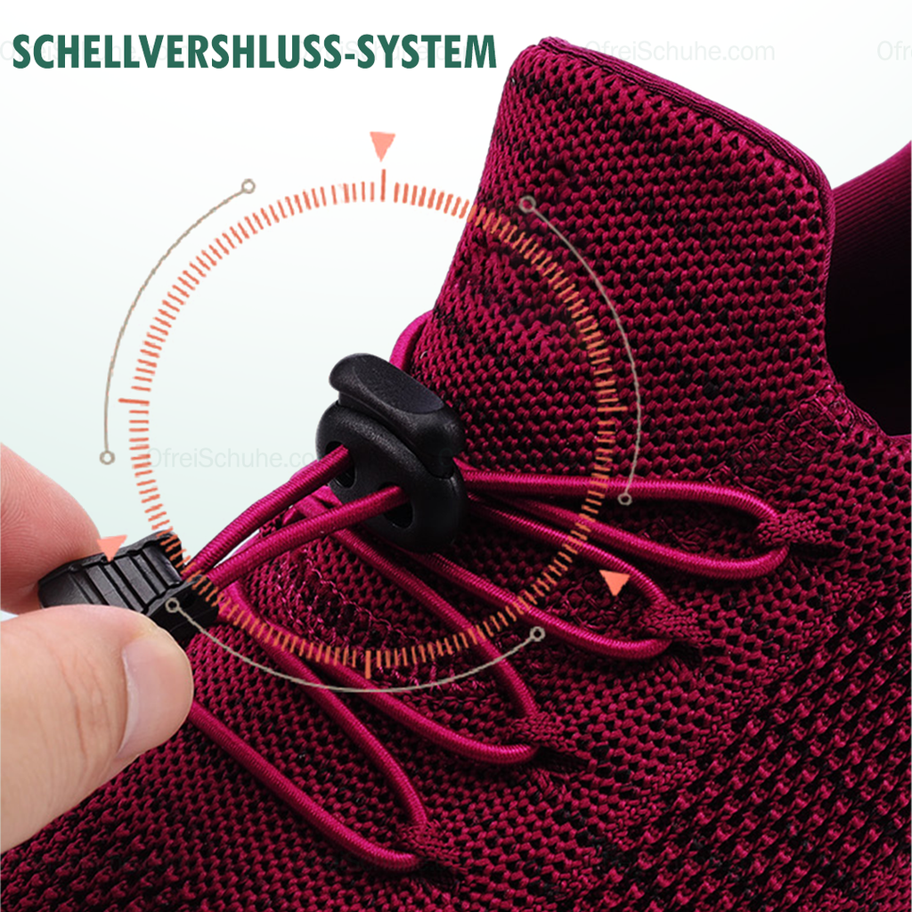 Wilhelm – Atmungsaktive Strickschuhe ohne Schnürsenkel