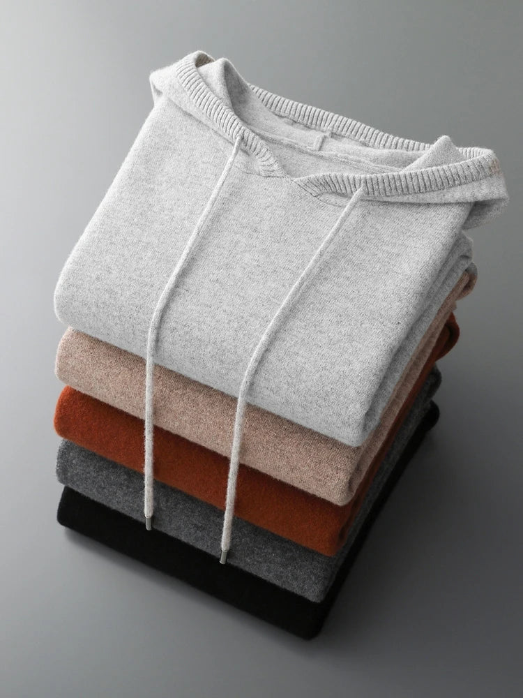 Sirius Merino-Wolle-Hoodie
