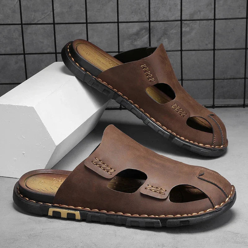 Ledersandalen