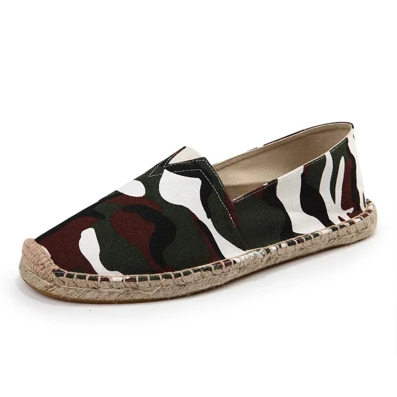 Elegante Canvas-Espadrilles