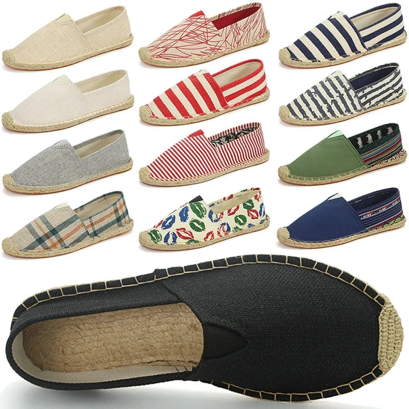 Lässige Canvas-Espadrilles
