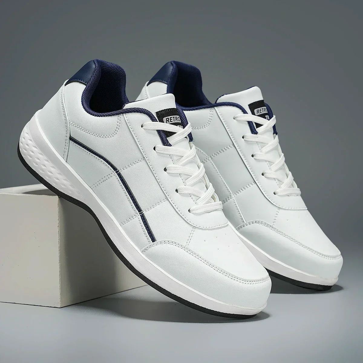 Stilvolle Leder-Sneaker