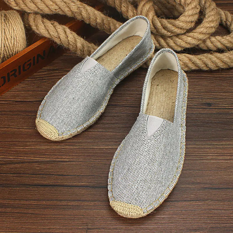 Lässige Canvas-Espadrilles