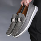 Luxuriöse Leder-Loafer