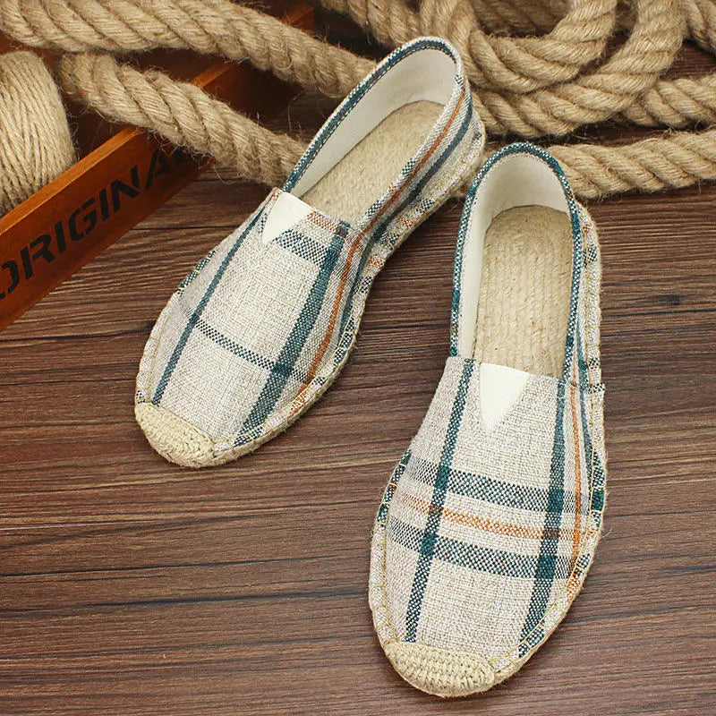 Lässige Canvas-Espadrilles