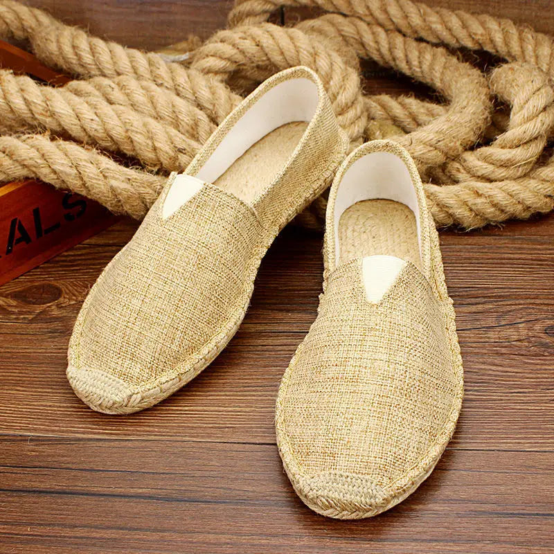 Lässige Canvas-Espadrilles