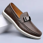 Luxuriöse Leder-Loafer