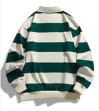 Lässiger Polo-Pullover