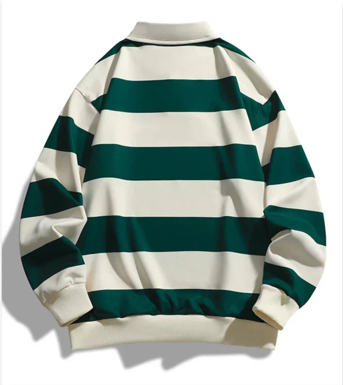 Lässiger Polo-Pullover