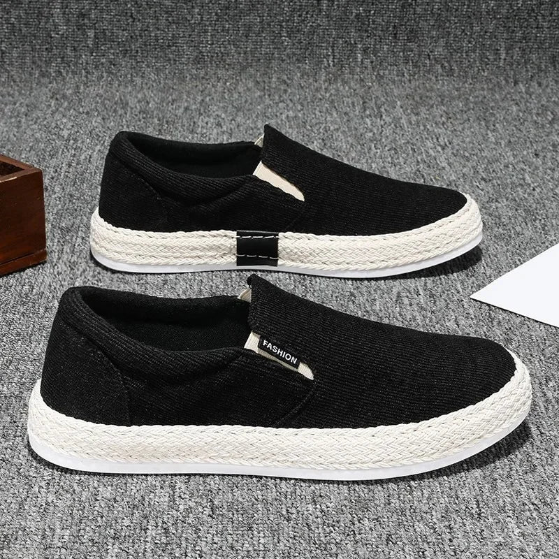 Elegante Canvas-Schuhe zum Reinschlüpfen