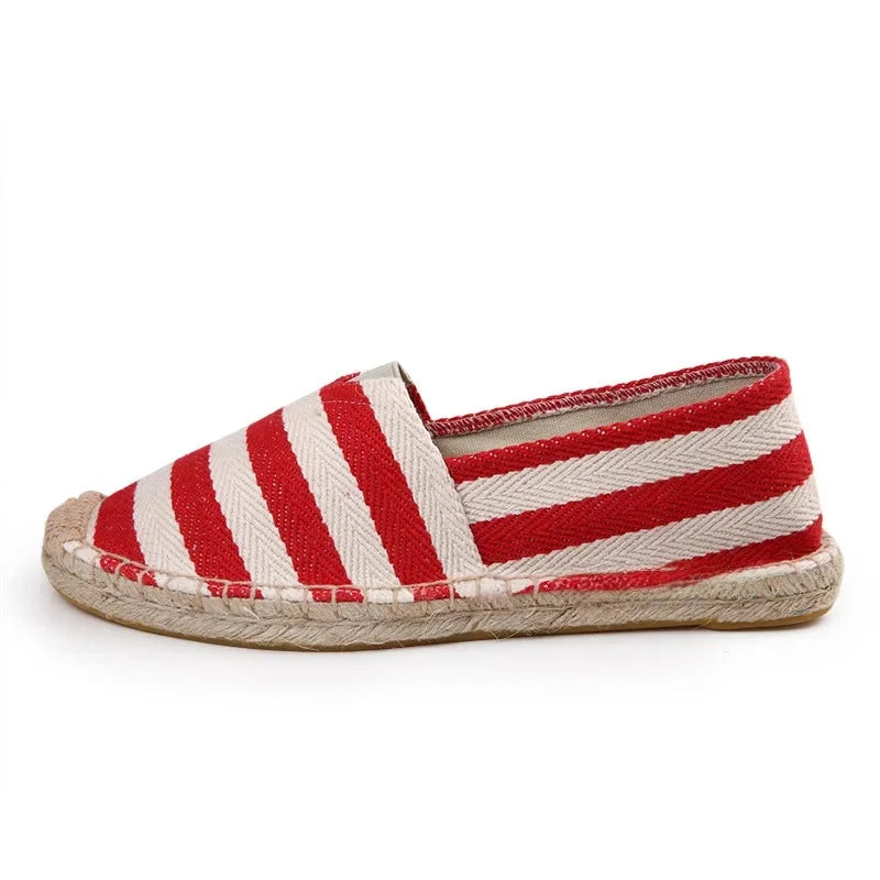 Elegante Canvas-Espadrilles