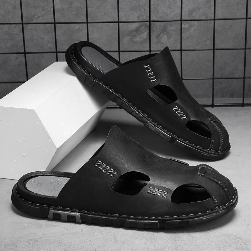 Ledersandalen