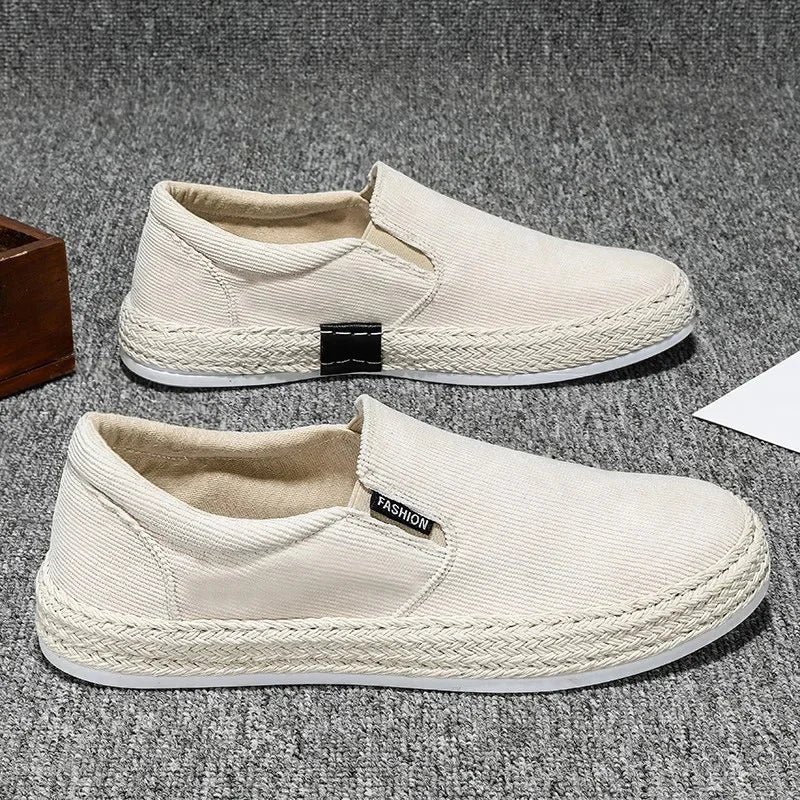 Elegante Canvas-Schuhe zum Reinschlüpfen