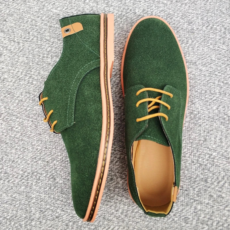 Oxford Wildleder-Businessschuhe