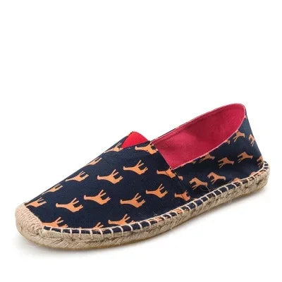 Elegante Canvas-Espadrilles