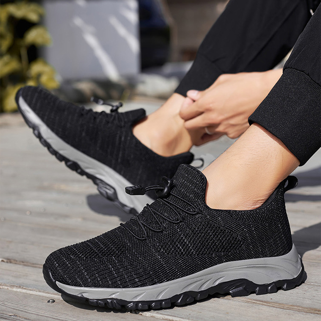 Wilhelm – Atmungsaktive Strickschuhe ohne Schnürsenkel