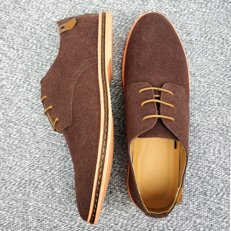 Oxford Wildleder-Businessschuhe