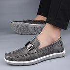 Luxuriöse Leder-Loafer