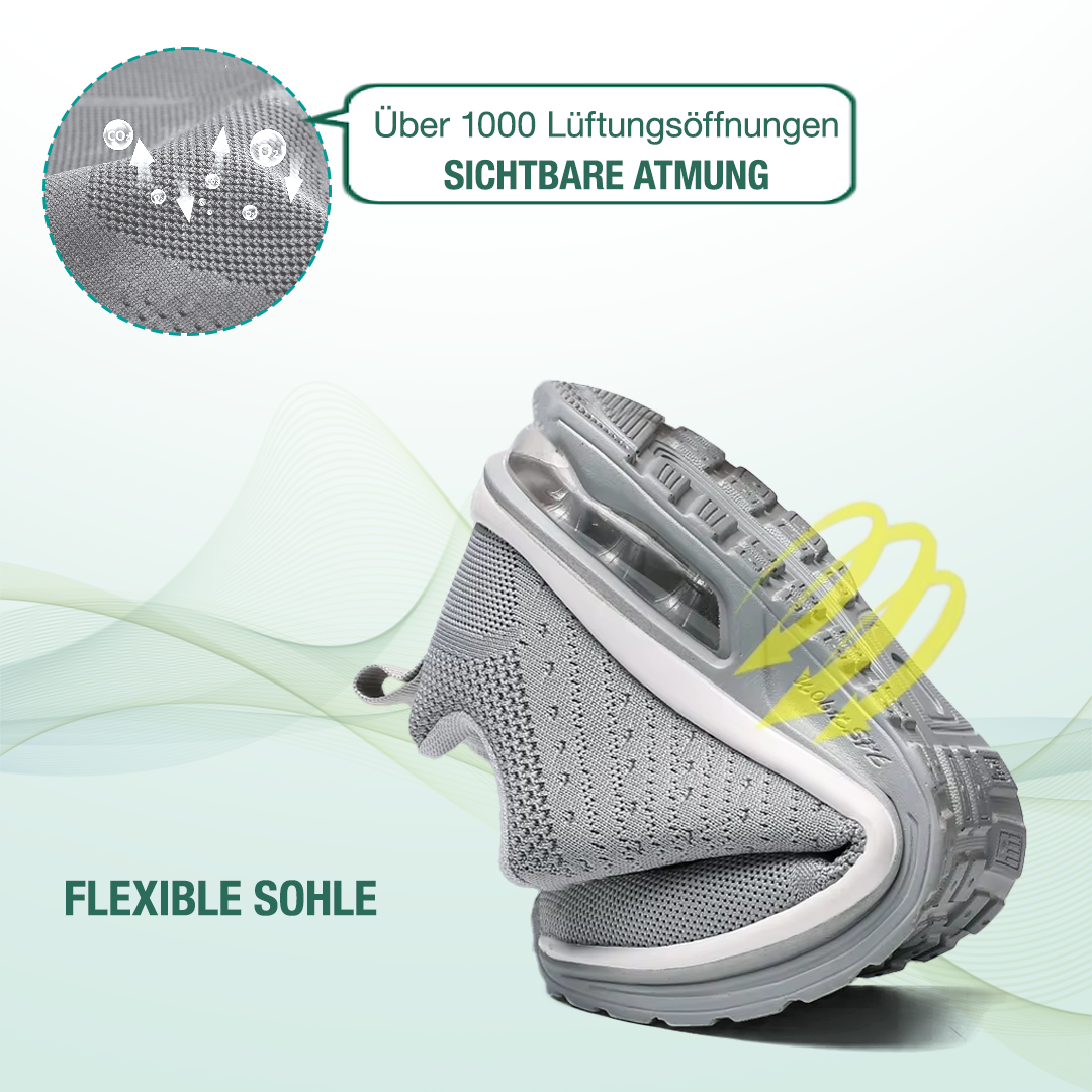 Grazia – Orthopädische Komfortschuhe in stilvollem Grau