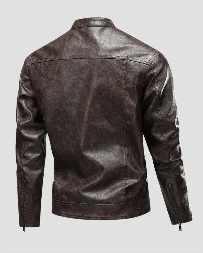Amerikanische Piloten-Lederjacke
