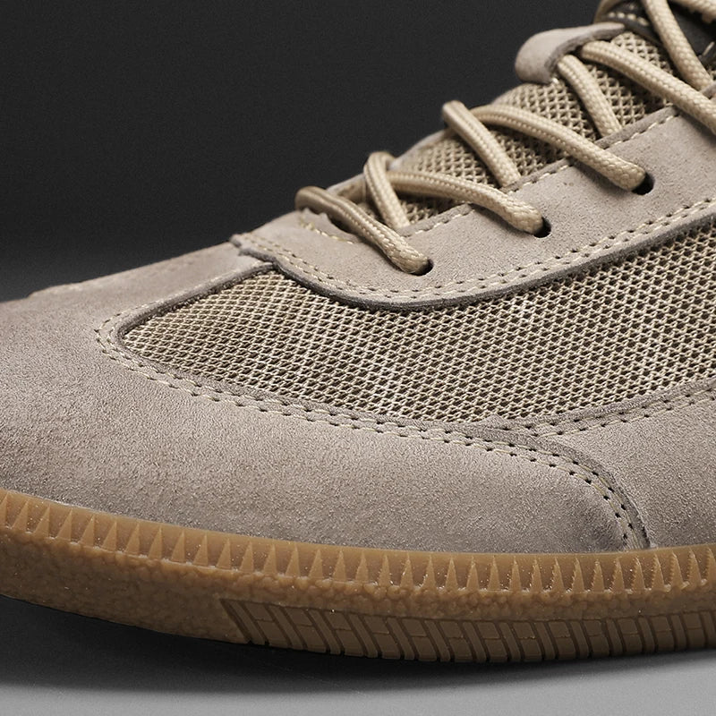 Lässige Leder-Sneaker