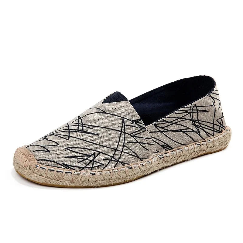 Elegante Canvas-Espadrilles