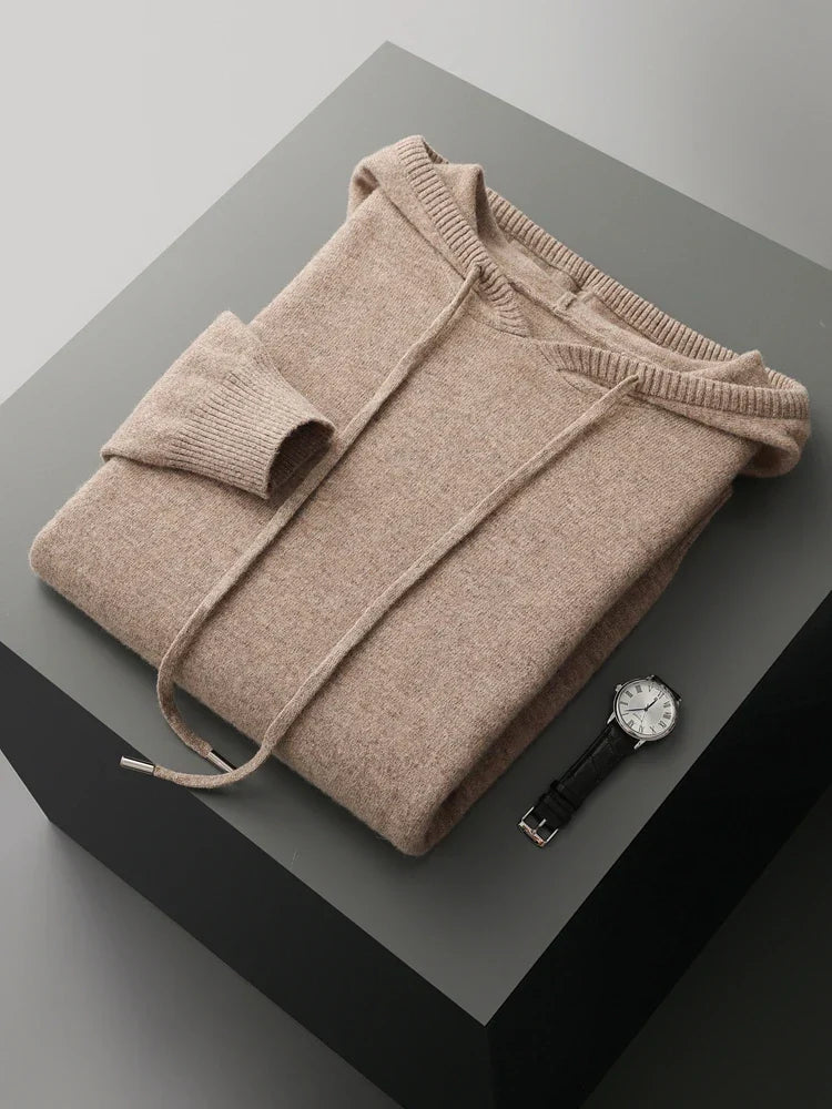 Sirius Merino-Wolle-Hoodie