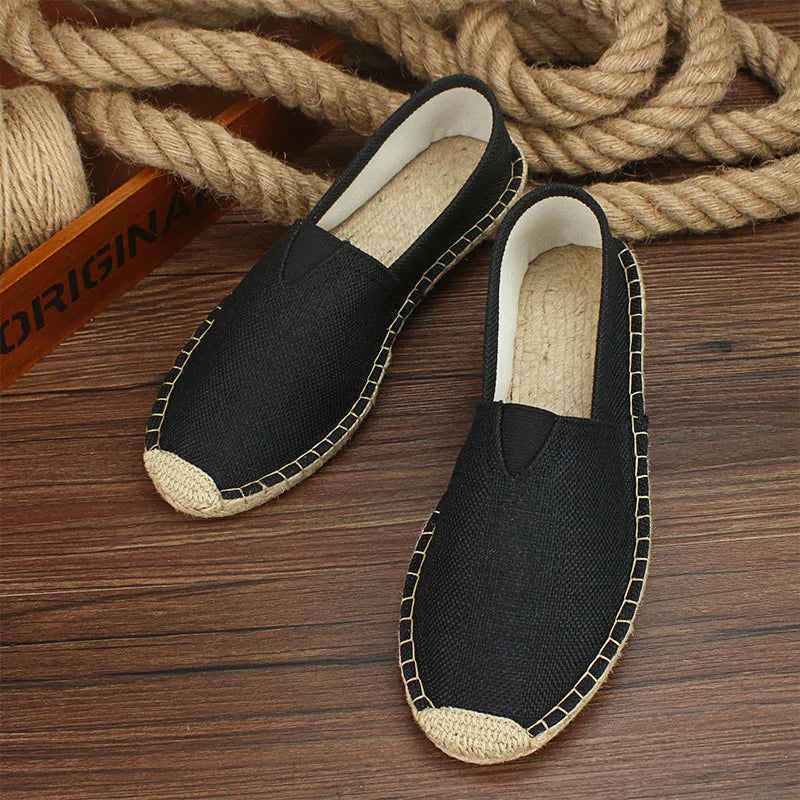 Lässige Canvas-Espadrilles