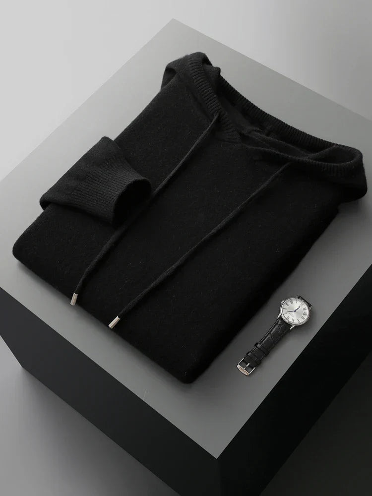 Sirius Merino-Wolle-Hoodie