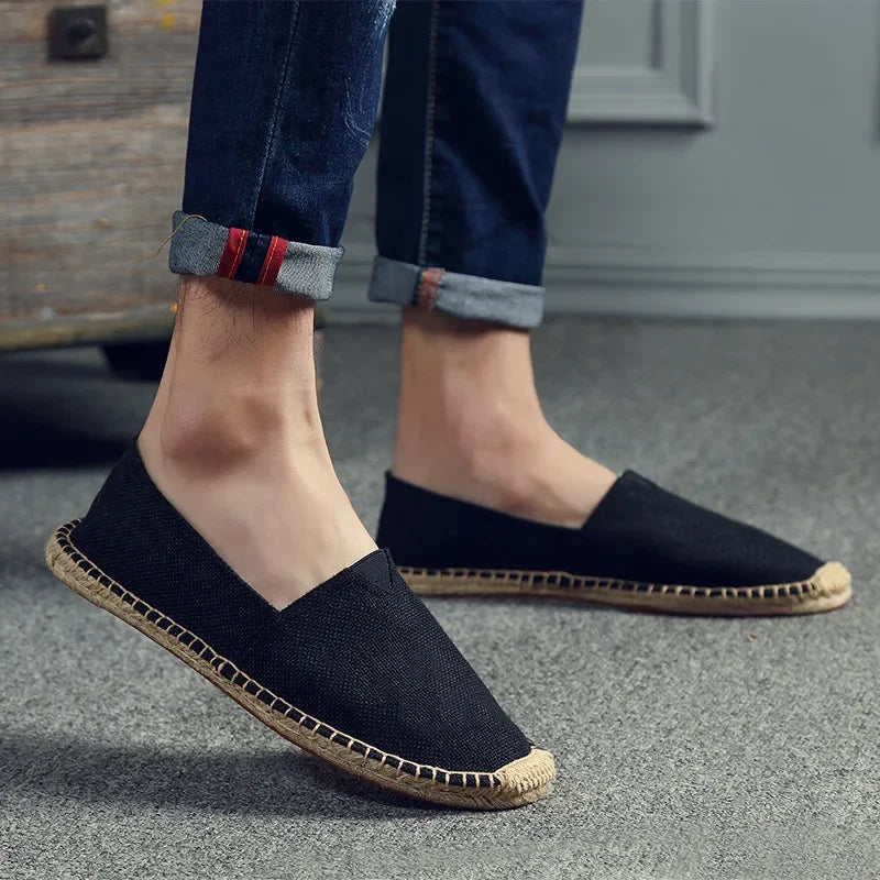Elegante Canvas-Espadrilles