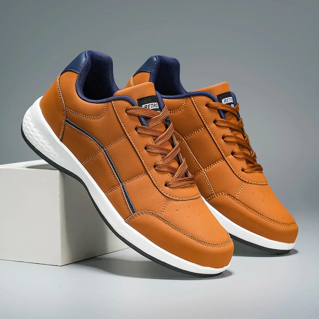 Stilvolle Leder-Sneaker
