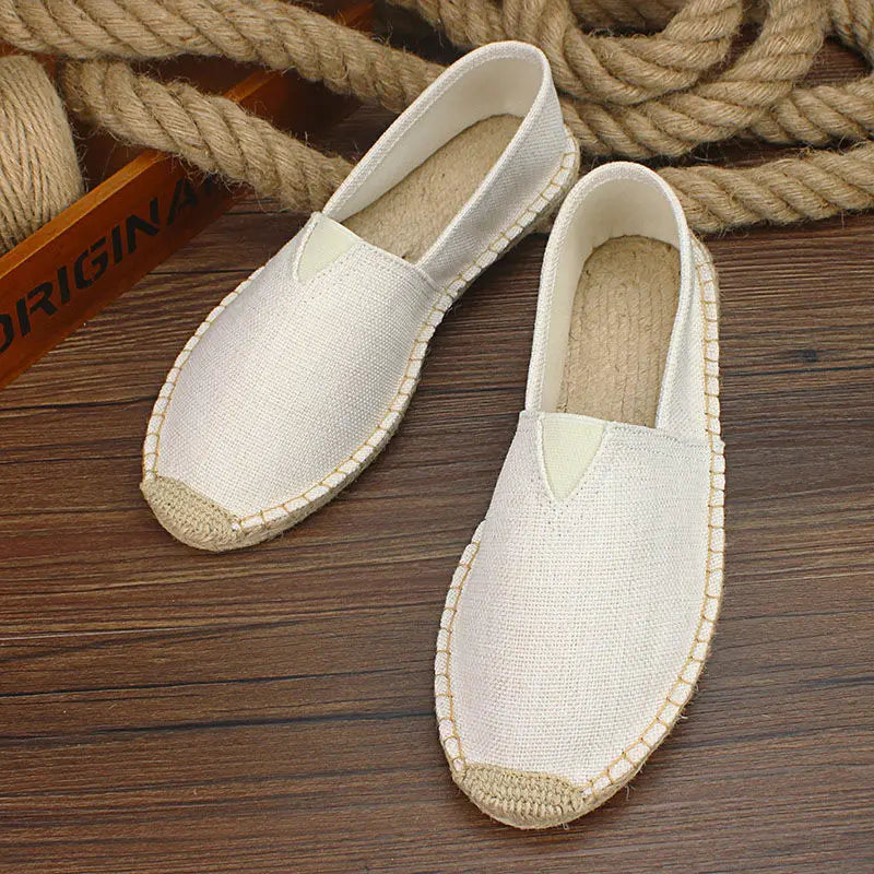 Lässige Canvas-Espadrilles