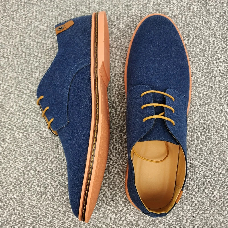 Oxford Wildleder-Businessschuhe