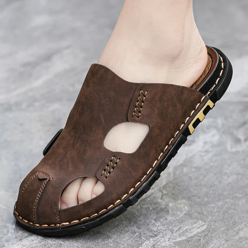 Ledersandalen