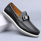 Luxuriöse Leder-Loafer