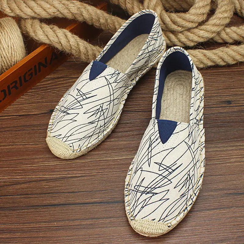 Lässige Canvas-Espadrilles