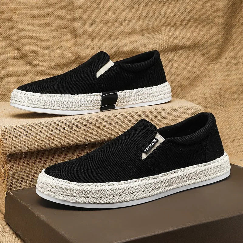 Elegante Canvas-Schuhe zum Reinschlüpfen