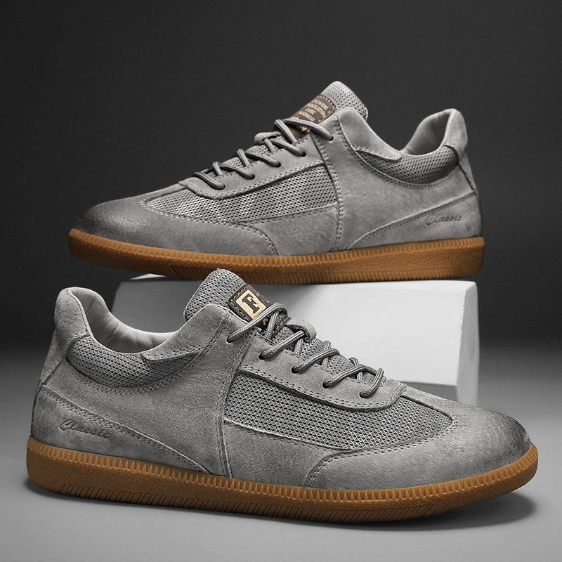 Lässige Leder-Sneaker