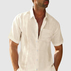 Elegantes Leinen-Sommerhemd