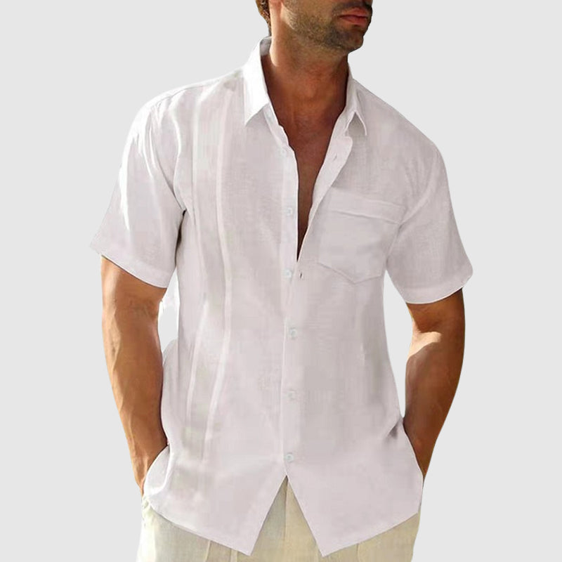 Elegantes Leinen-Sommerhemd