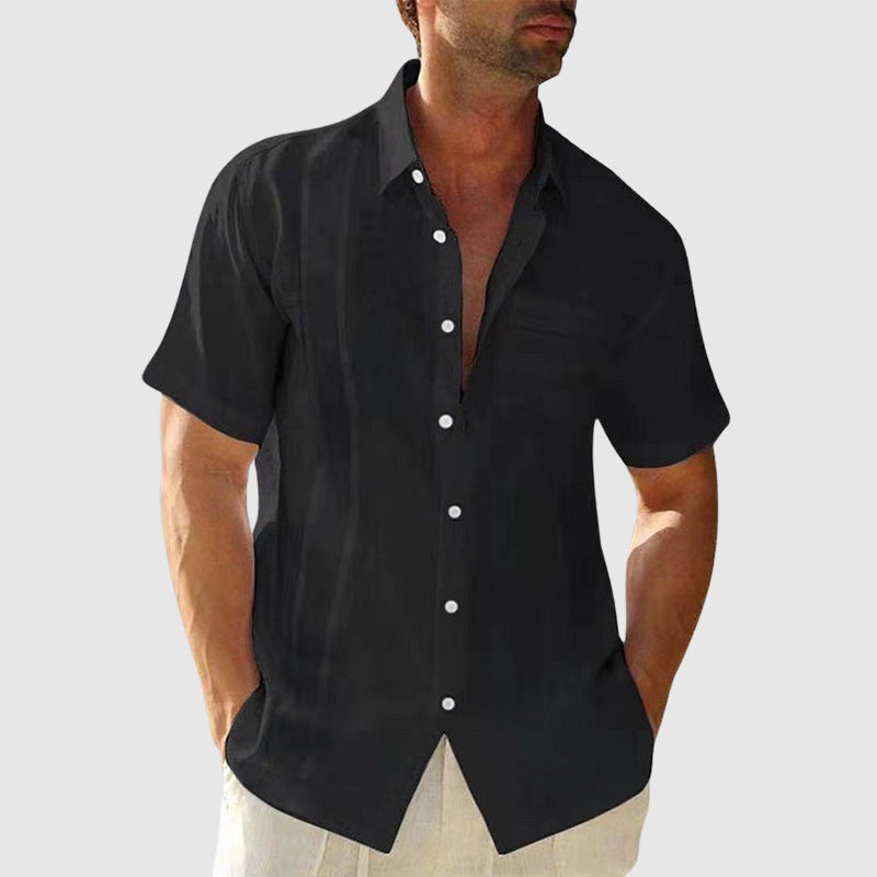 Elegantes Leinen-Sommerhemd