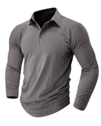Modernes Langarm-Polo