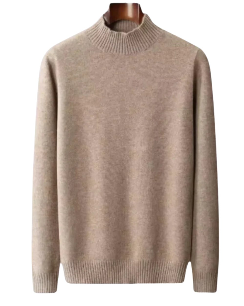 Mercurius Halber Rollkragen-Wollpullover