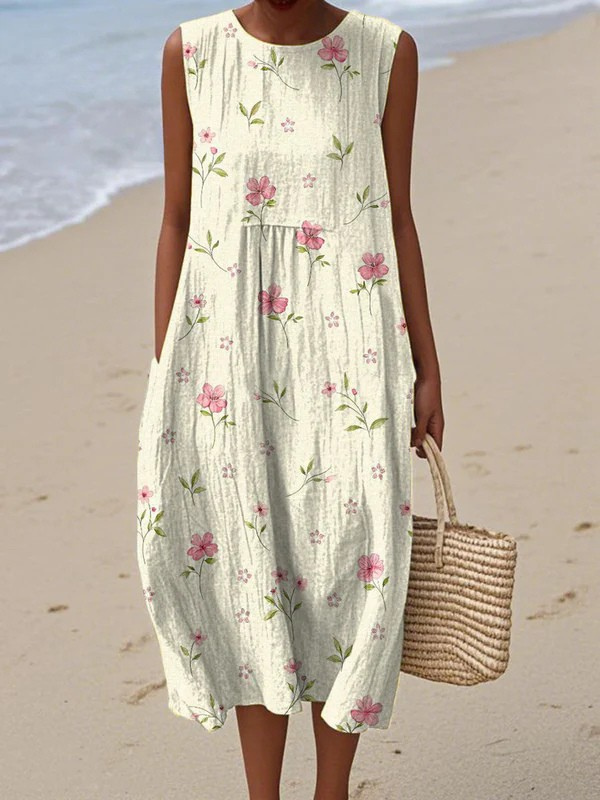 Marilyn | Alltags Midi Kleid