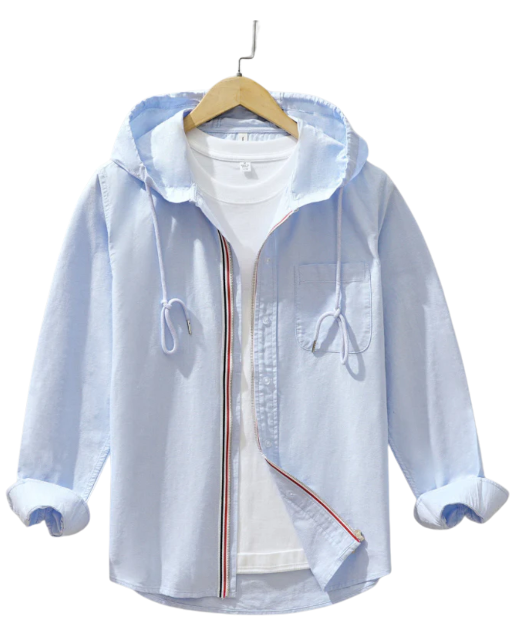 Leinen-Hoodie