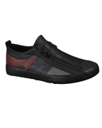 Lederschuhe mit Reißverschluss