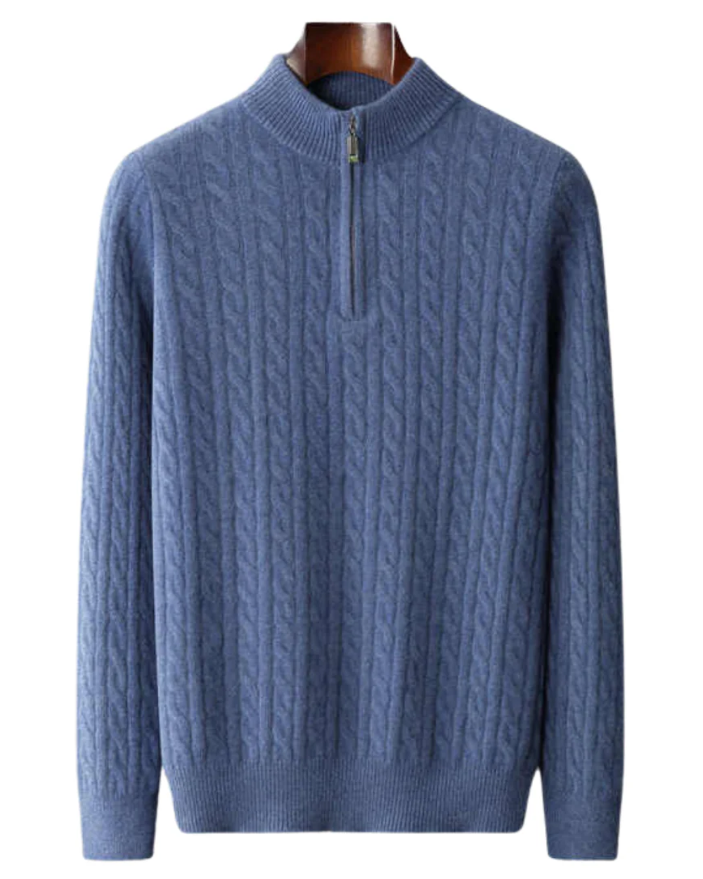 Deneb Gewebter Kaschmir-Half-Zip